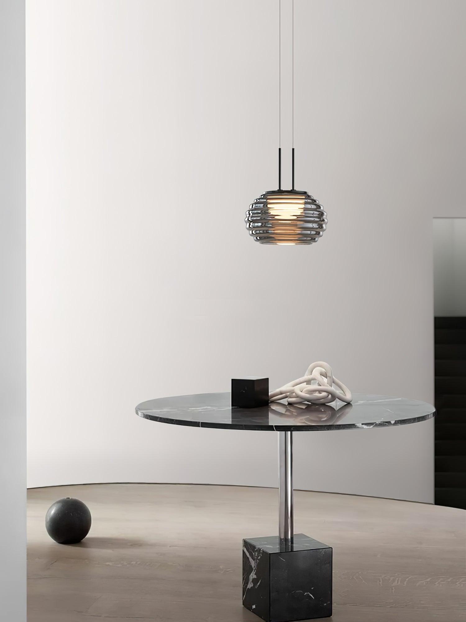 Ririxa Acrylic Glam Pendant Light-Neutral Decor