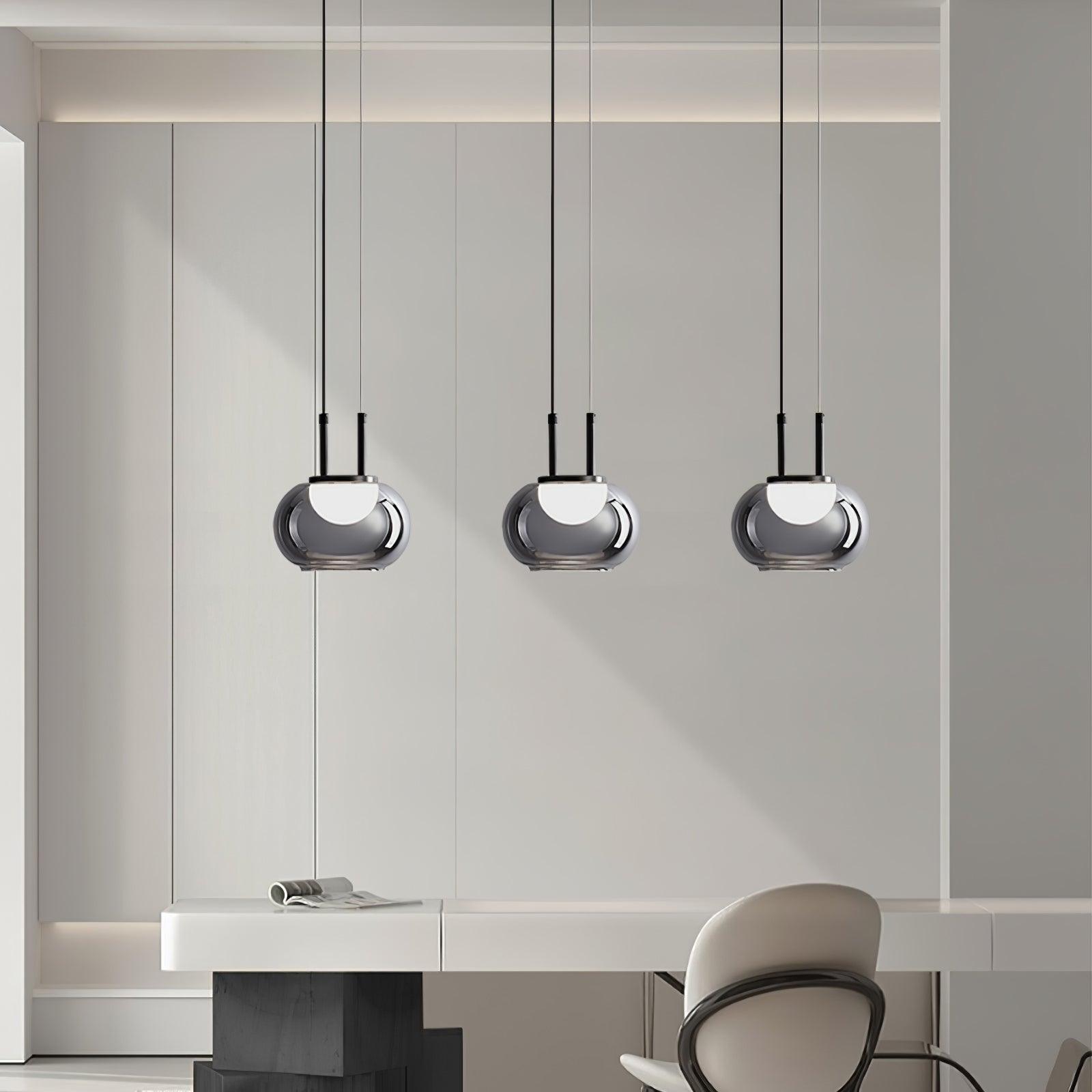 Ririxa Acrylic Glam Pendant Light-Neutral Decor