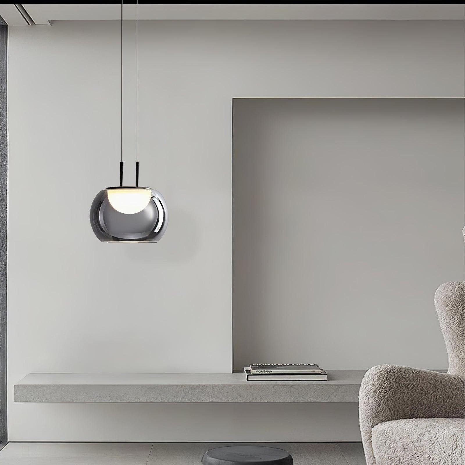 Ririxa Acrylic Glam Pendant Light-Neutral Decor