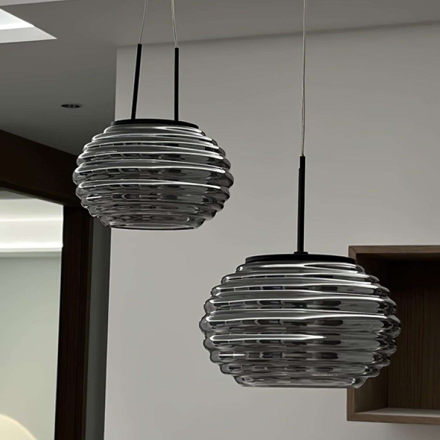 Ririxa Acrylic Glam Pendant Light-Neutral Decor