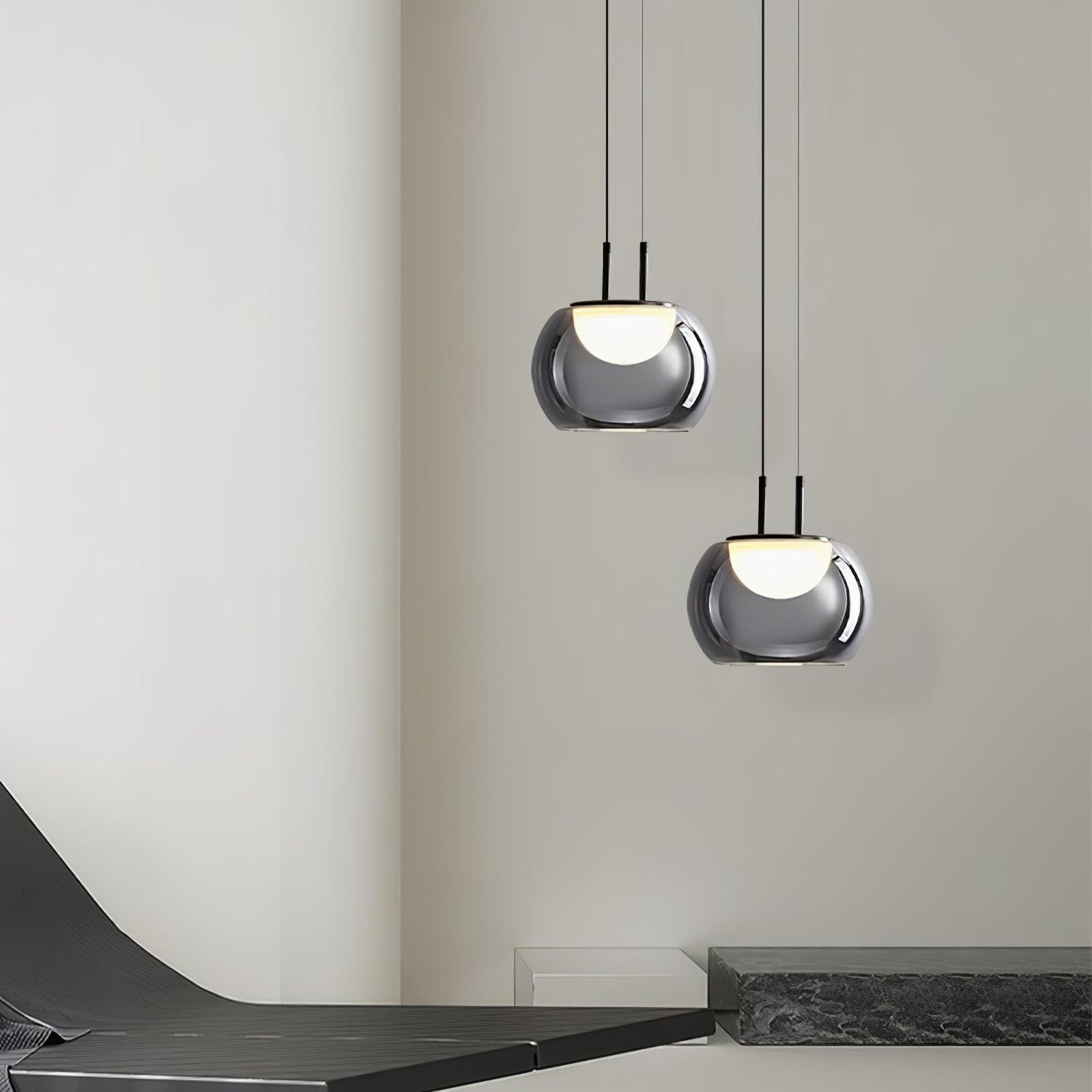 Ririxa Acrylic Glam Pendant Light-Neutral Decor