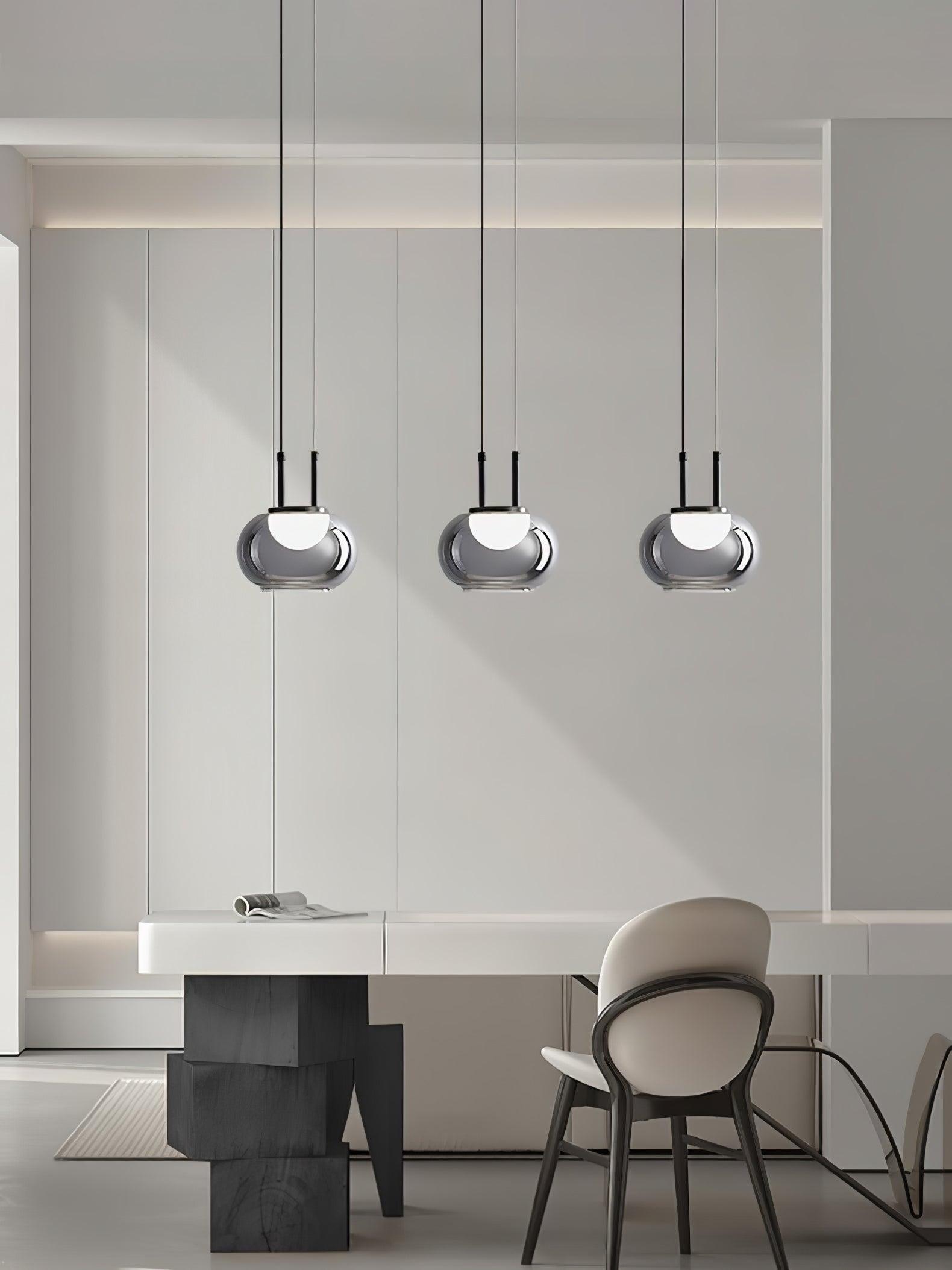 Ririxa Acrylic Glam Pendant Light-Neutral Decor