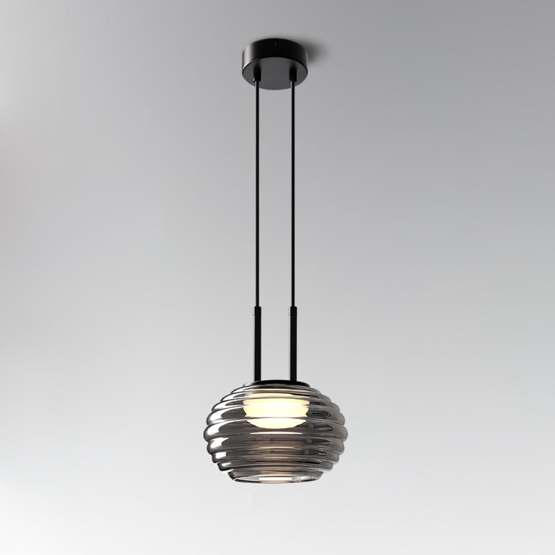 Ririxa Acrylic Glam Pendant Light-Neutral Decor