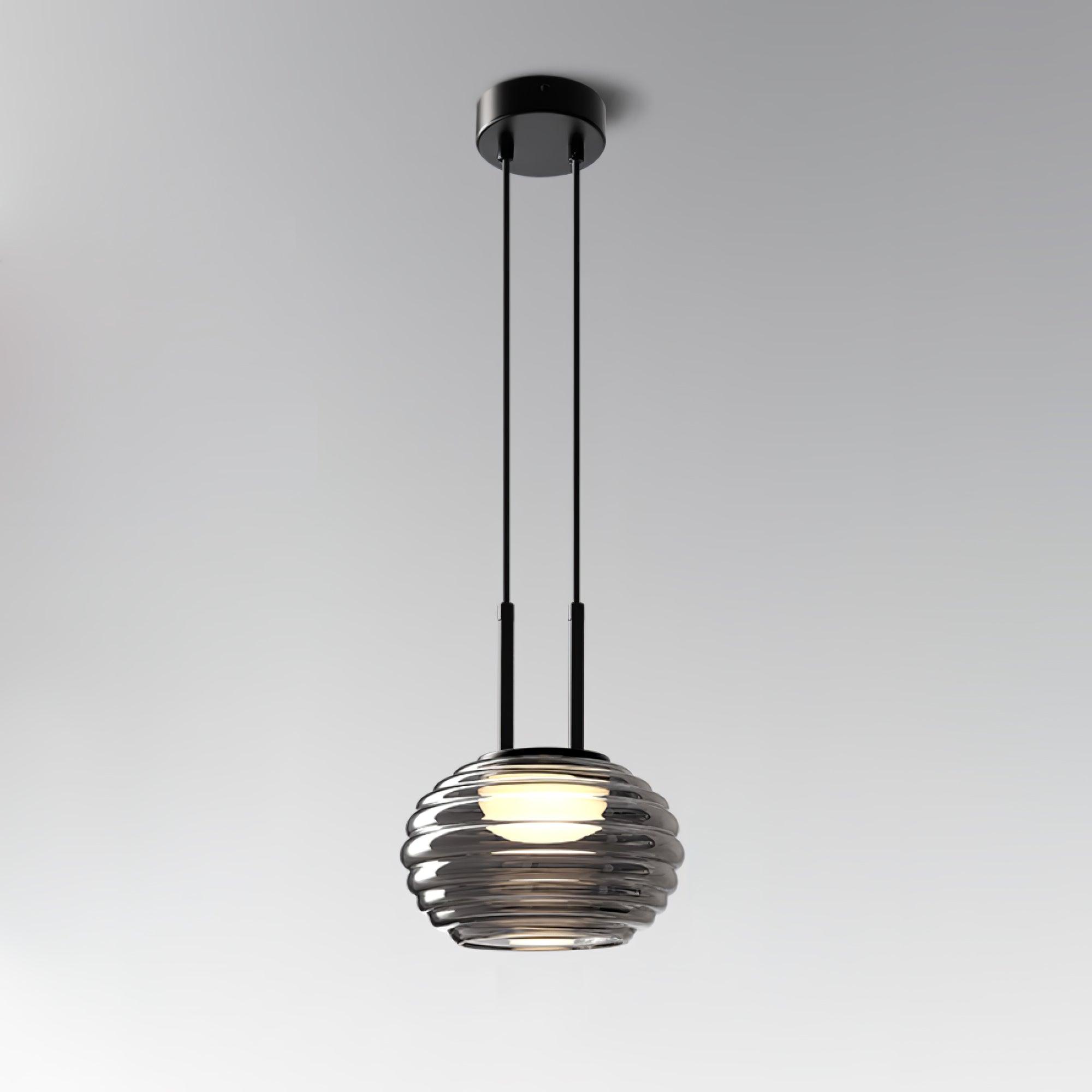 Ririxa Acrylic Glam Pendant Light-Neutral Decor