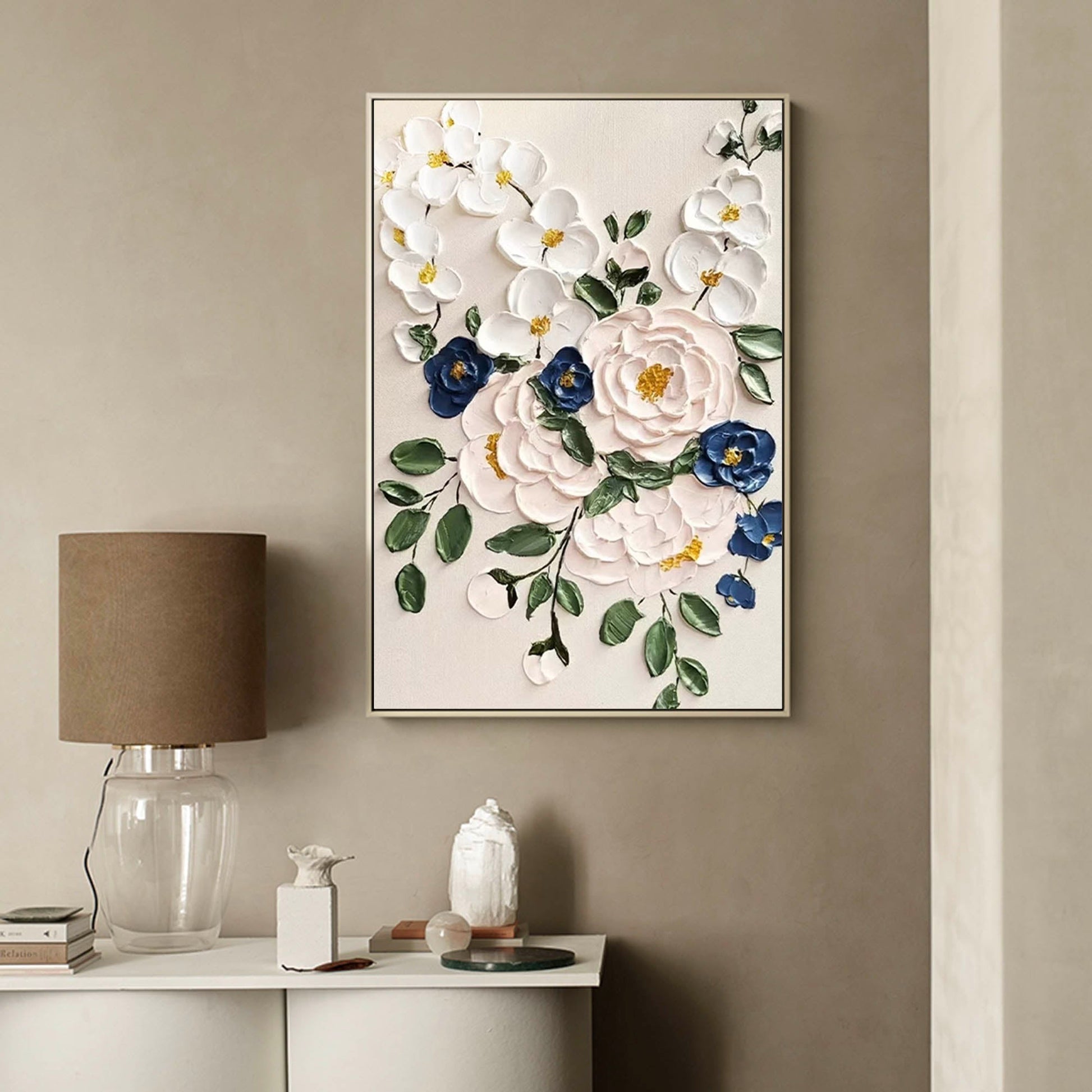 Flower Canvas Art FL007 - Neutralighting