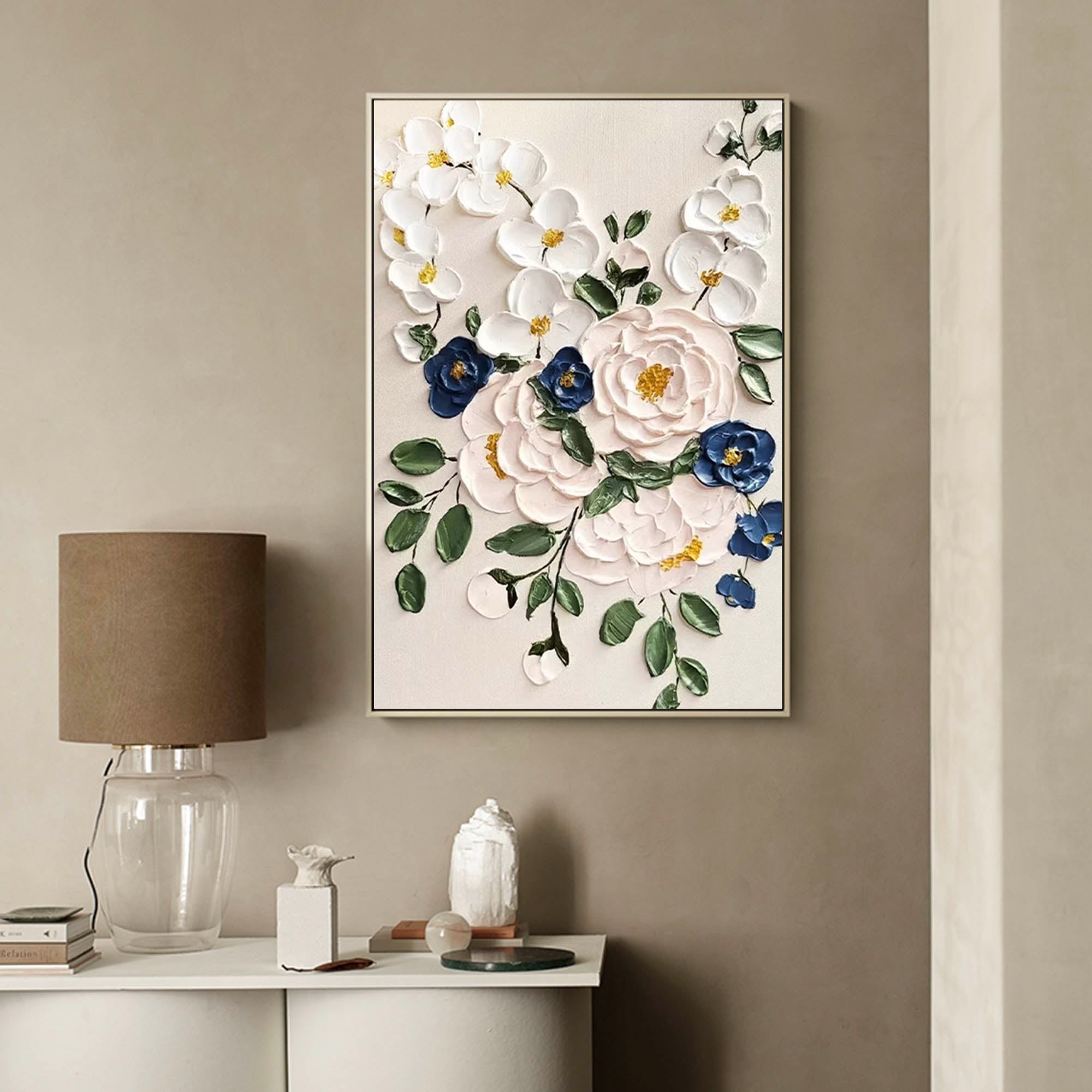 Flower Canvas Art FL007 - Neutralighting