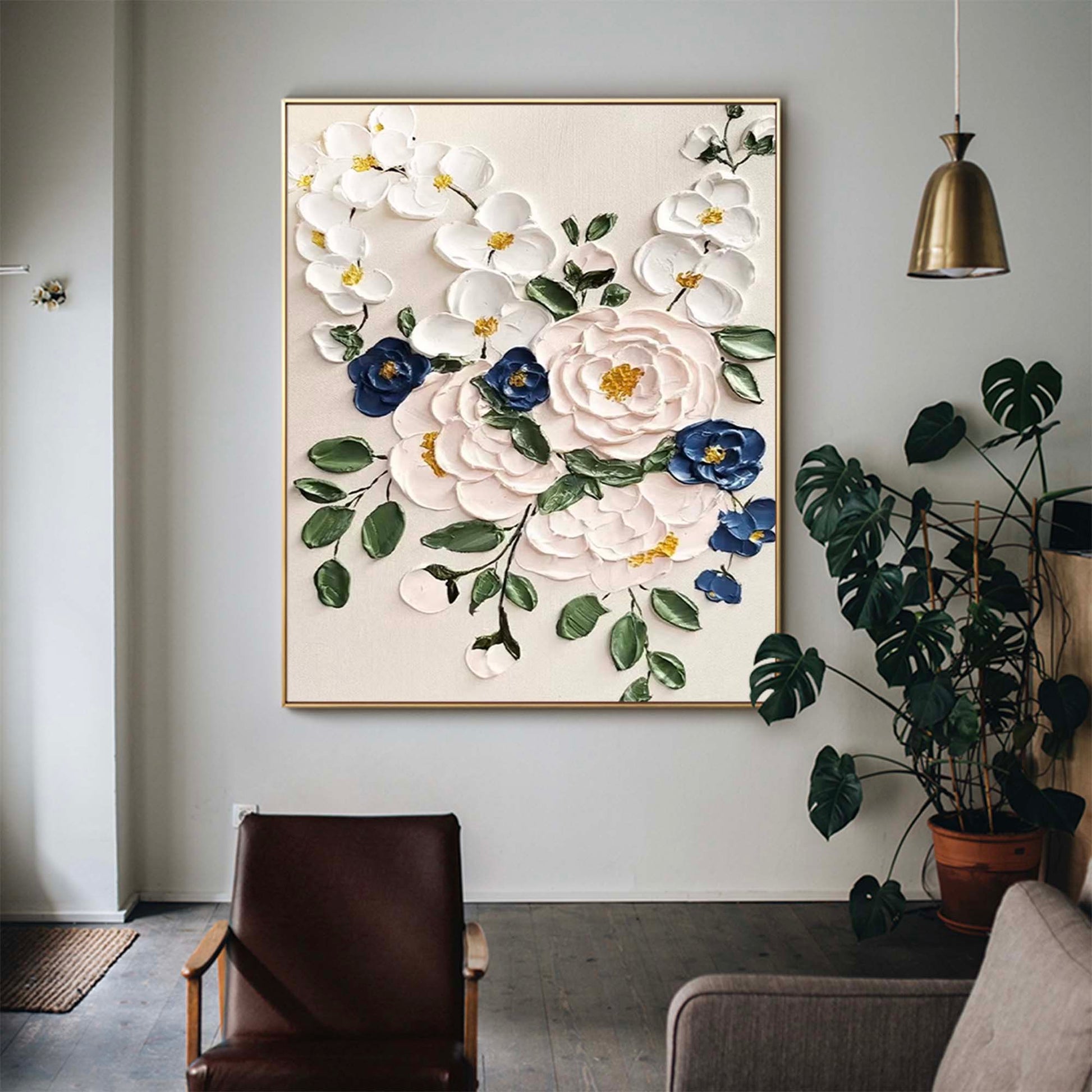 Flower Canvas Art FL007 - Neutralighting