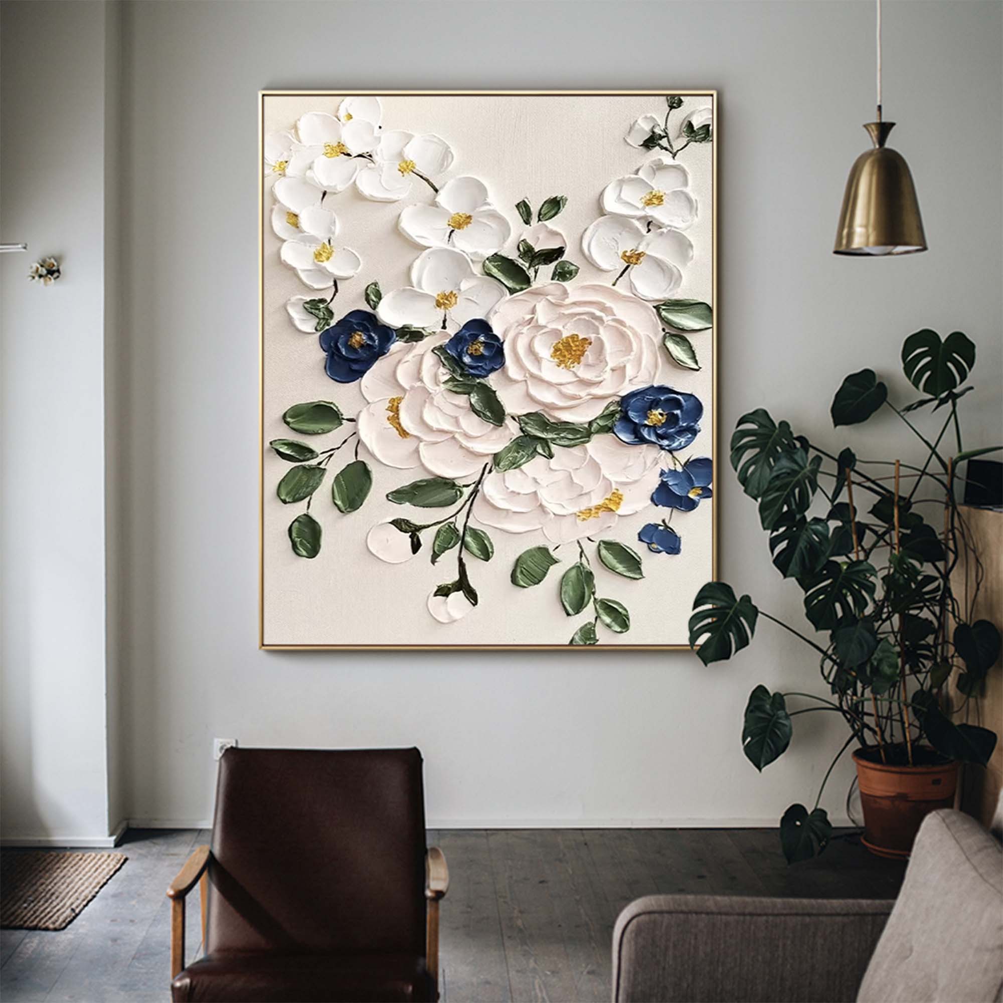 Flower Canvas Art FL007 - Neutralighting