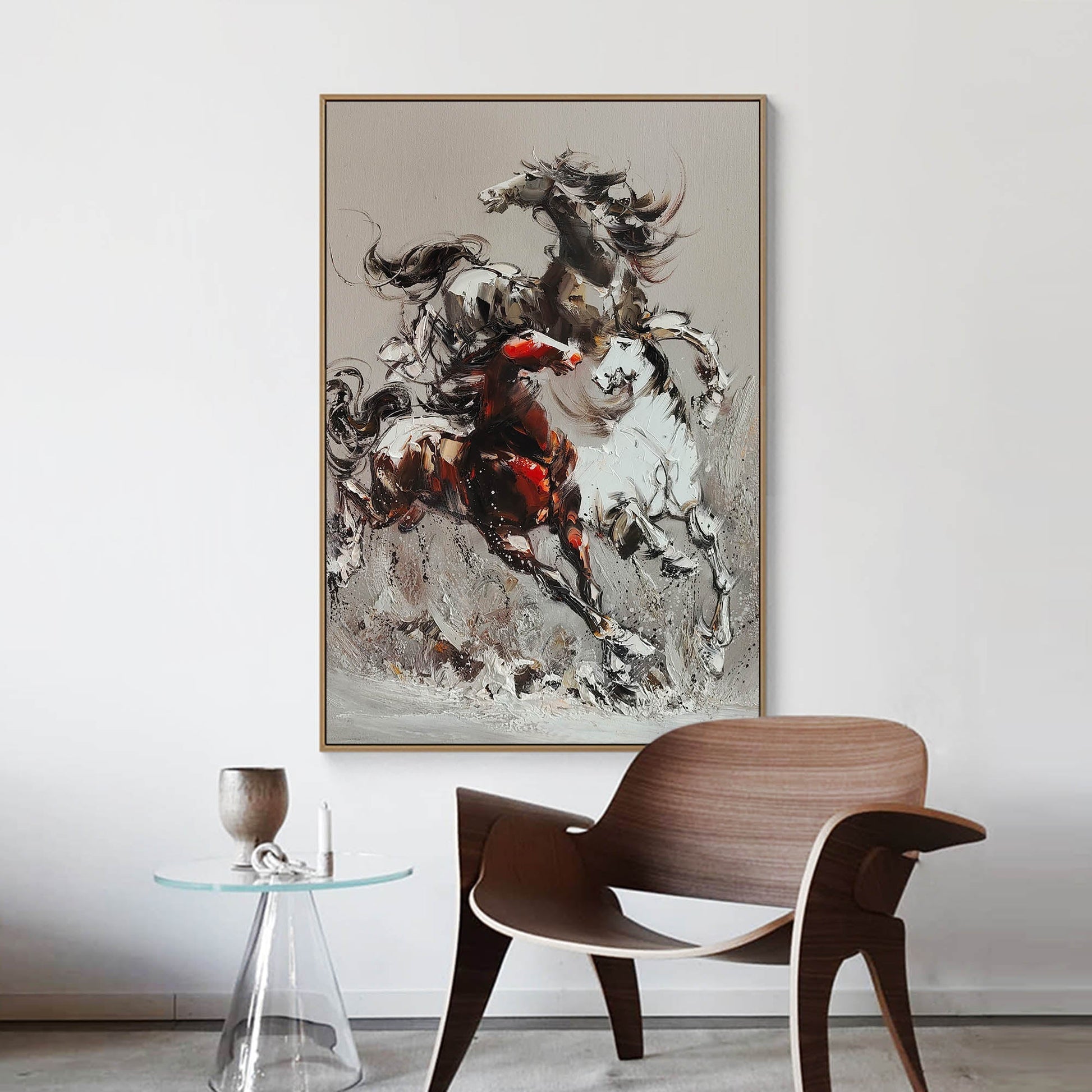Running Horse Painting ANH55 - Neutralighting