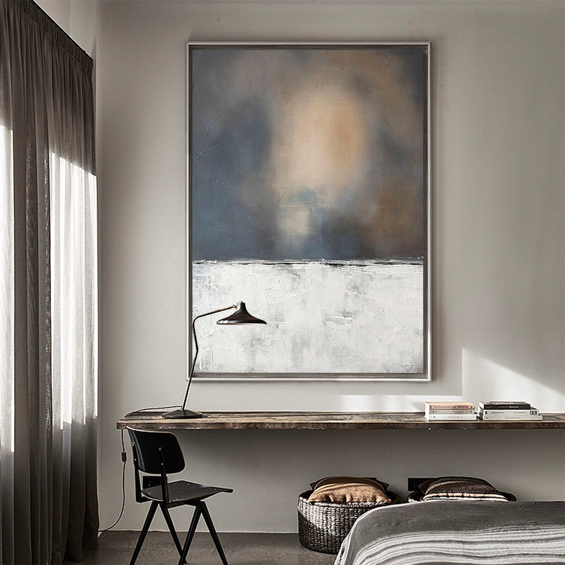 Wabi-sabi Minimalist Painting ABAV304 - Neutralighting