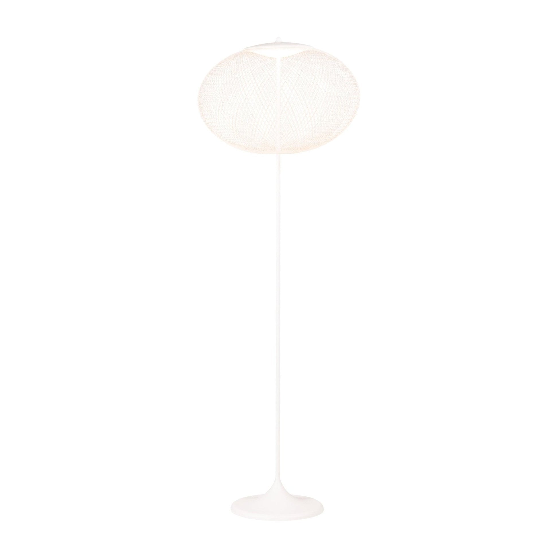 Ilsolyre Industrial Mesh Floor Lamp-Neutral Decor