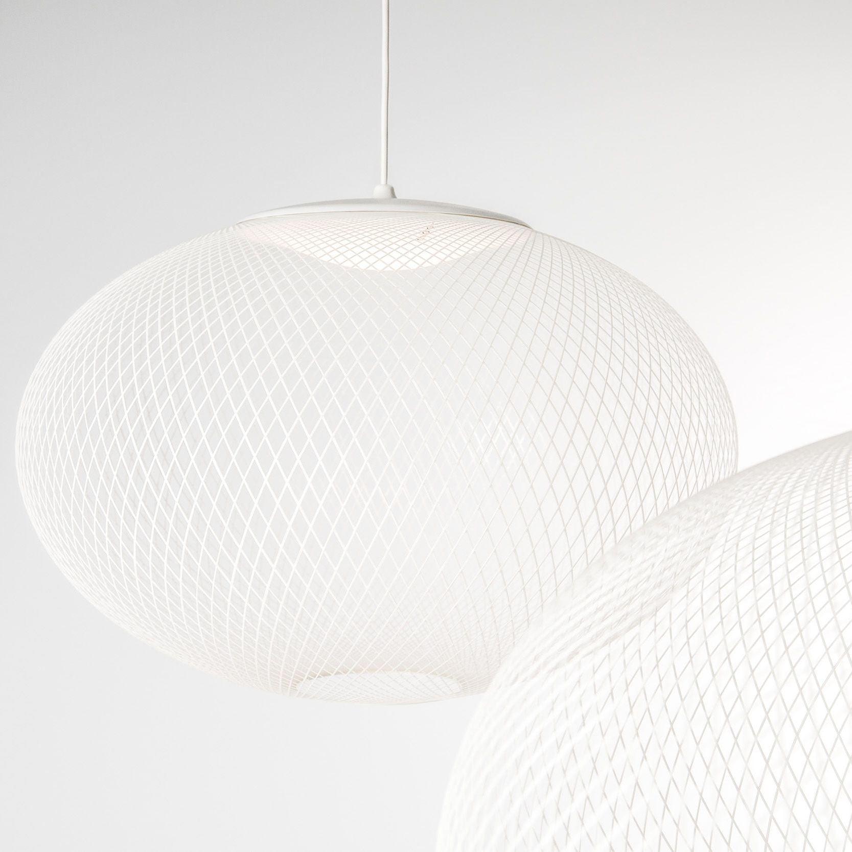 Lustra Pendant Lamp Metallic Mesh Black-Neutral Decor