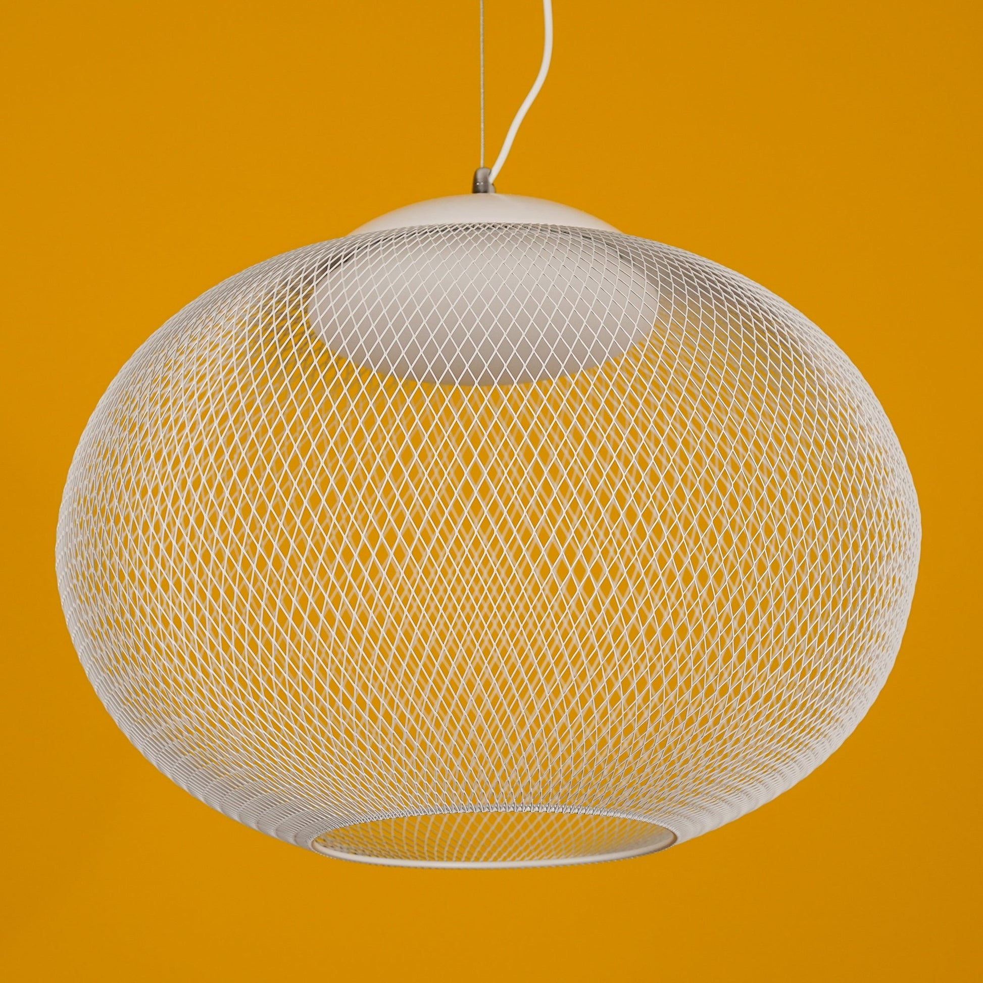 Lustra Pendant Lamp Metallic Mesh Black-Neutral Decor