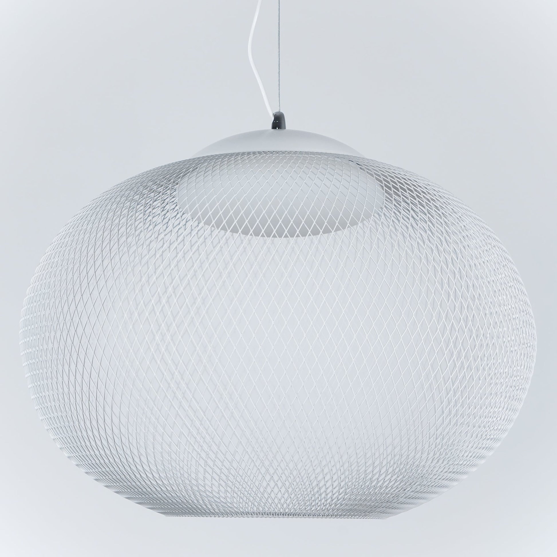 Lustra Pendant Lamp Metallic Mesh Black-Neutral Decor