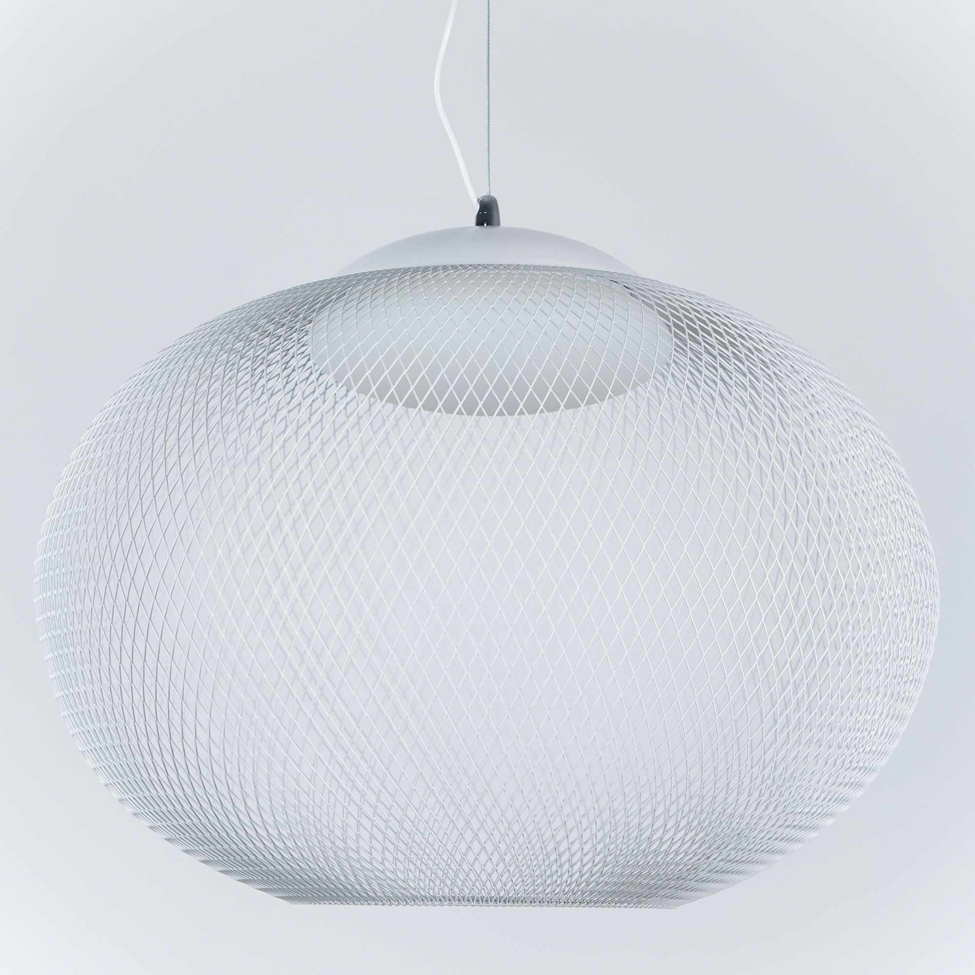 Lustra Pendant Lamp Metallic Mesh Black-Neutral Decor