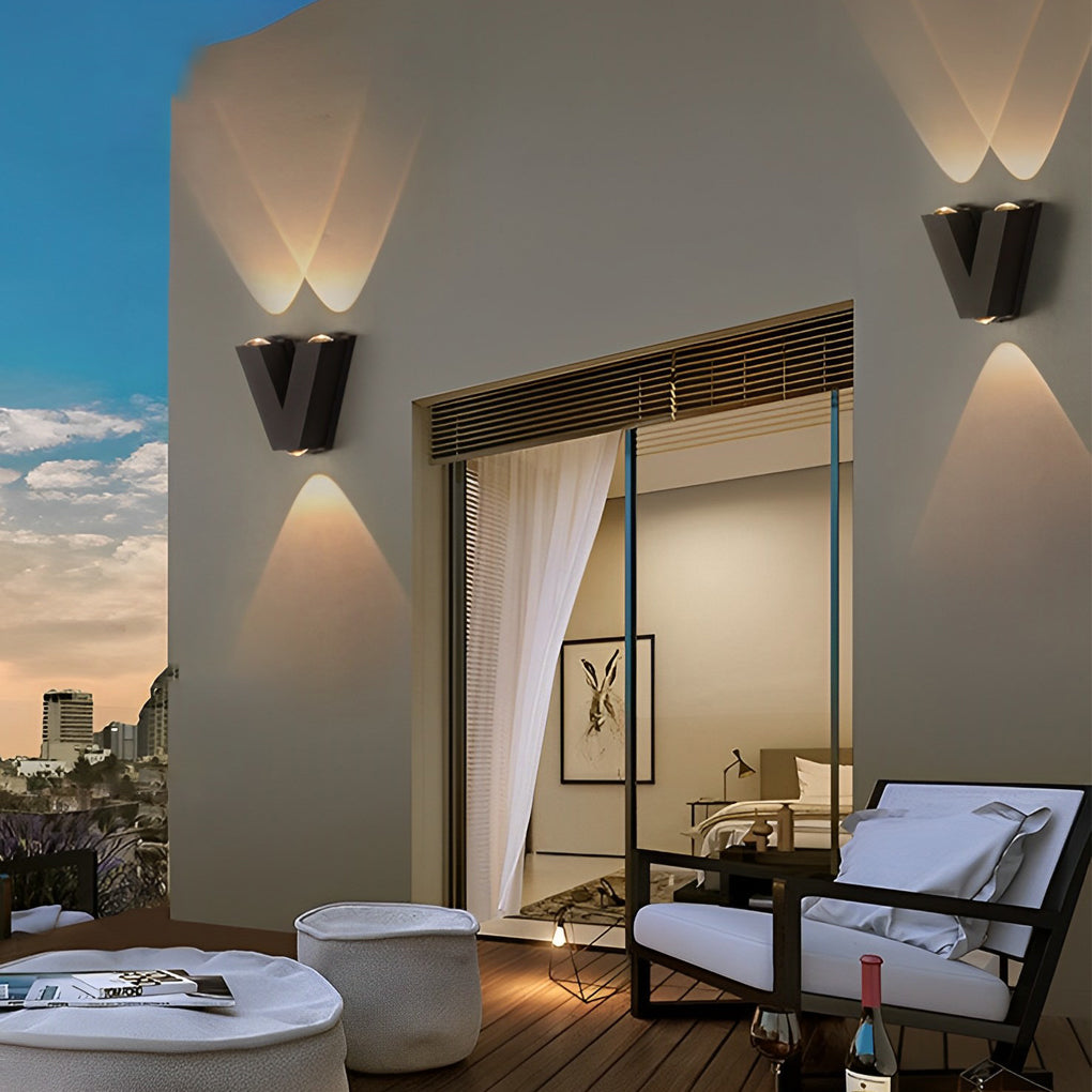 Hannh Creative Modern Outdoor Wall Sconce