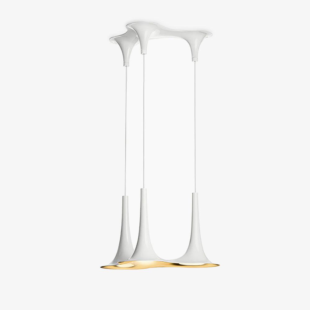 Rominex Pendant Lamp Acrylic Trumpet Shape Contemporary-Neutral Decor