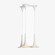 Rominex Pendant Lamp Acrylic Trumpet Shape Contemporary-Neutral Decor