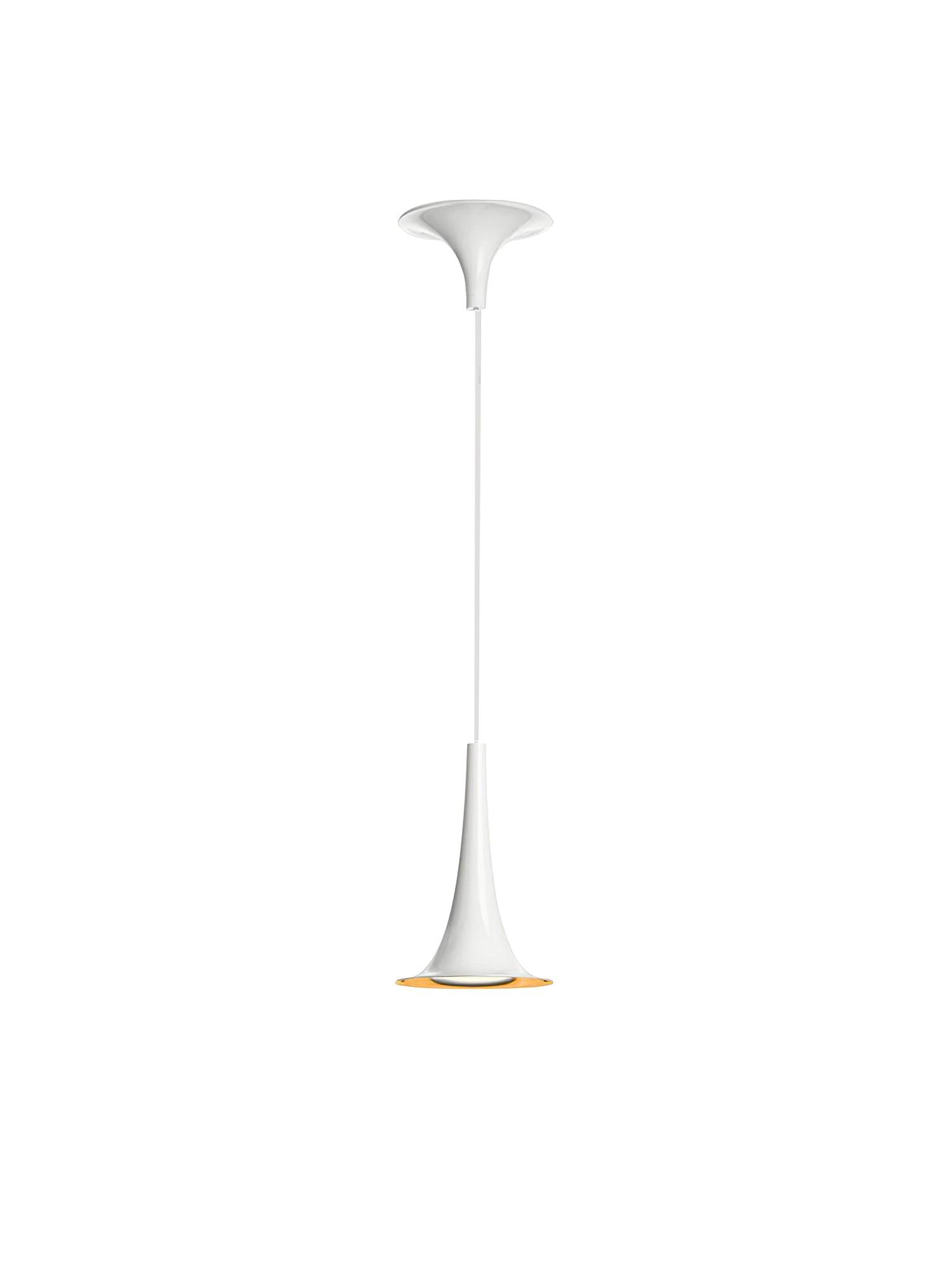 Rominex Pendant Lamp Acrylic Trumpet Shape Contemporary-Neutral Decor