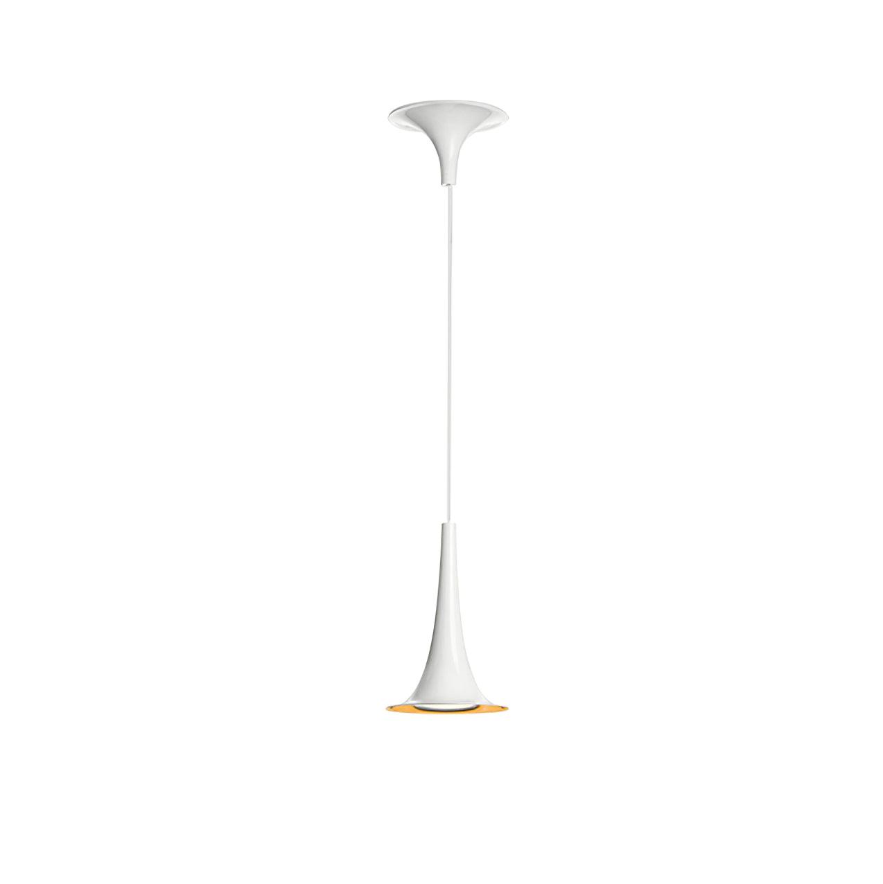 Rominex Pendant Lamp Acrylic Trumpet Shape Contemporary-Neutral Decor