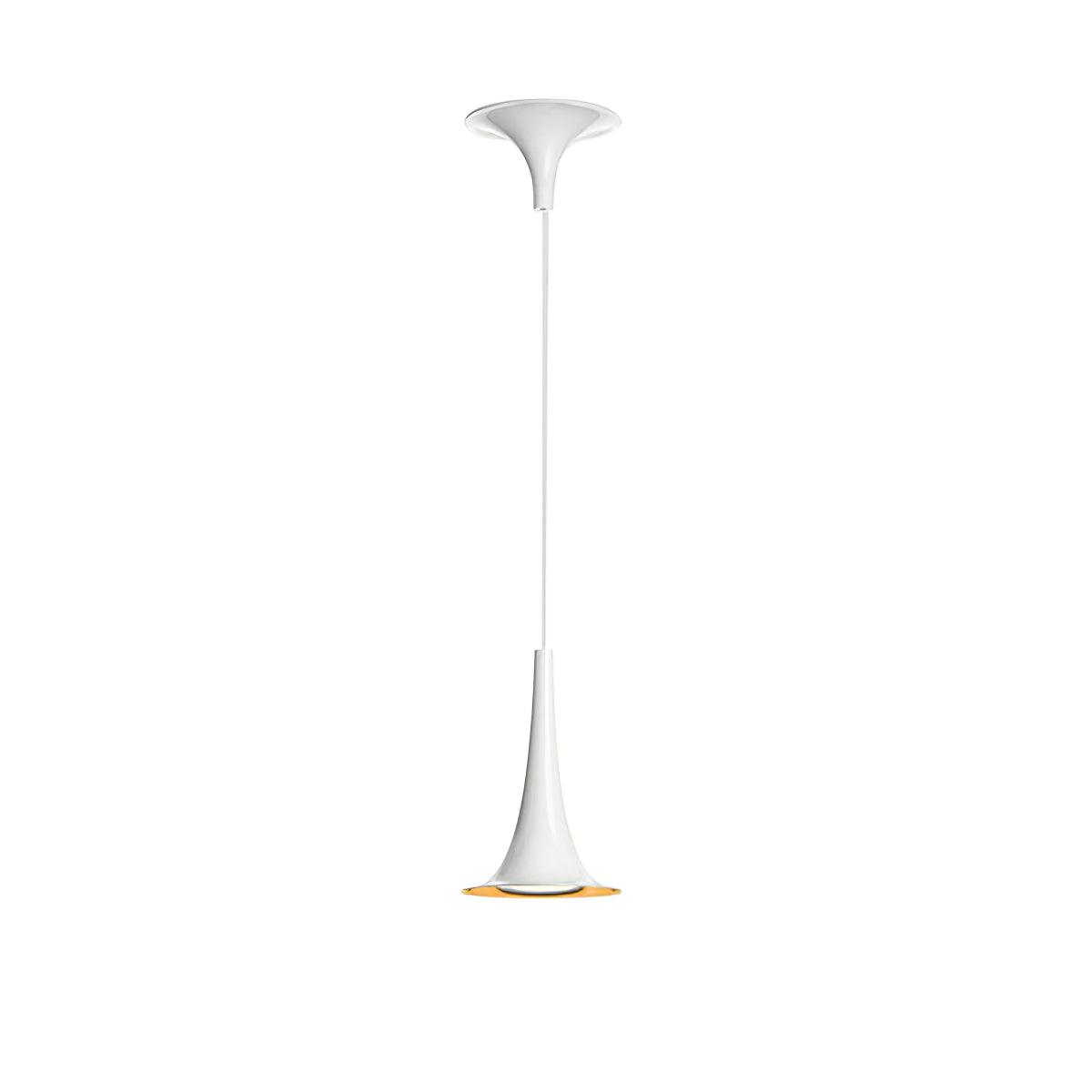 Rominex Pendant Lamp Acrylic Trumpet Shape Contemporary-Neutral Decor