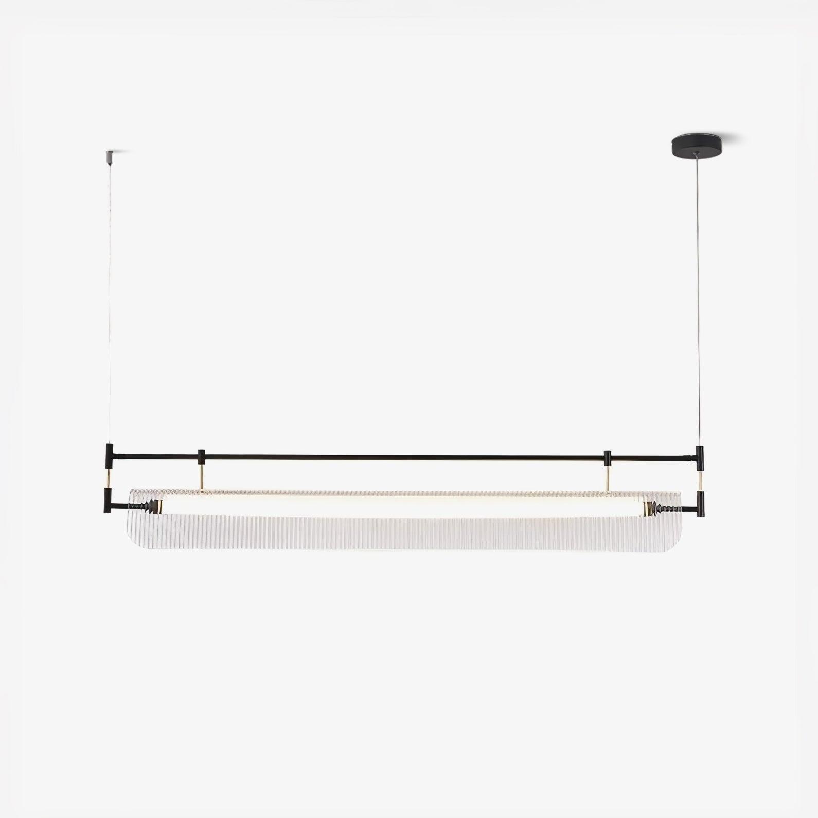 Meldo Chandelier Linear Strip Acrylic Long-Neutral Decor