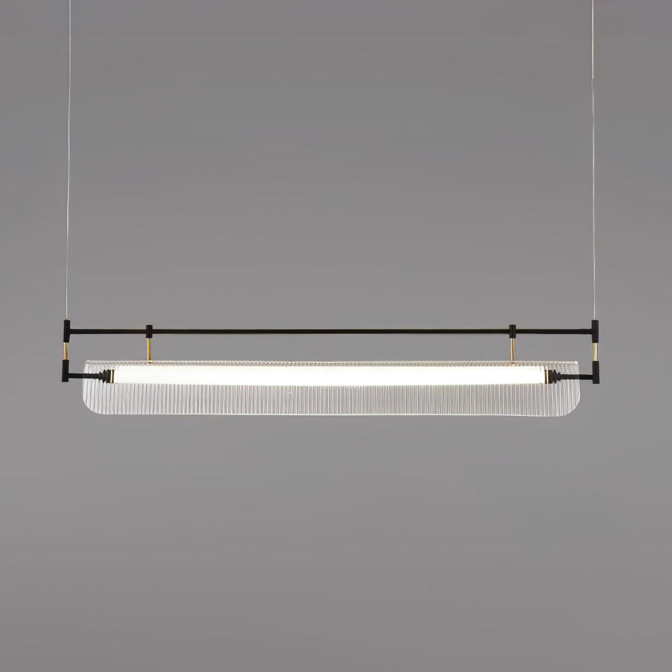 Meldo Chandelier Linear Strip Acrylic Long-Neutral Decor