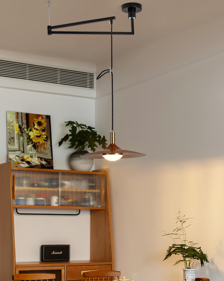 Veylo Adjustable Swing Arm Pendant Light