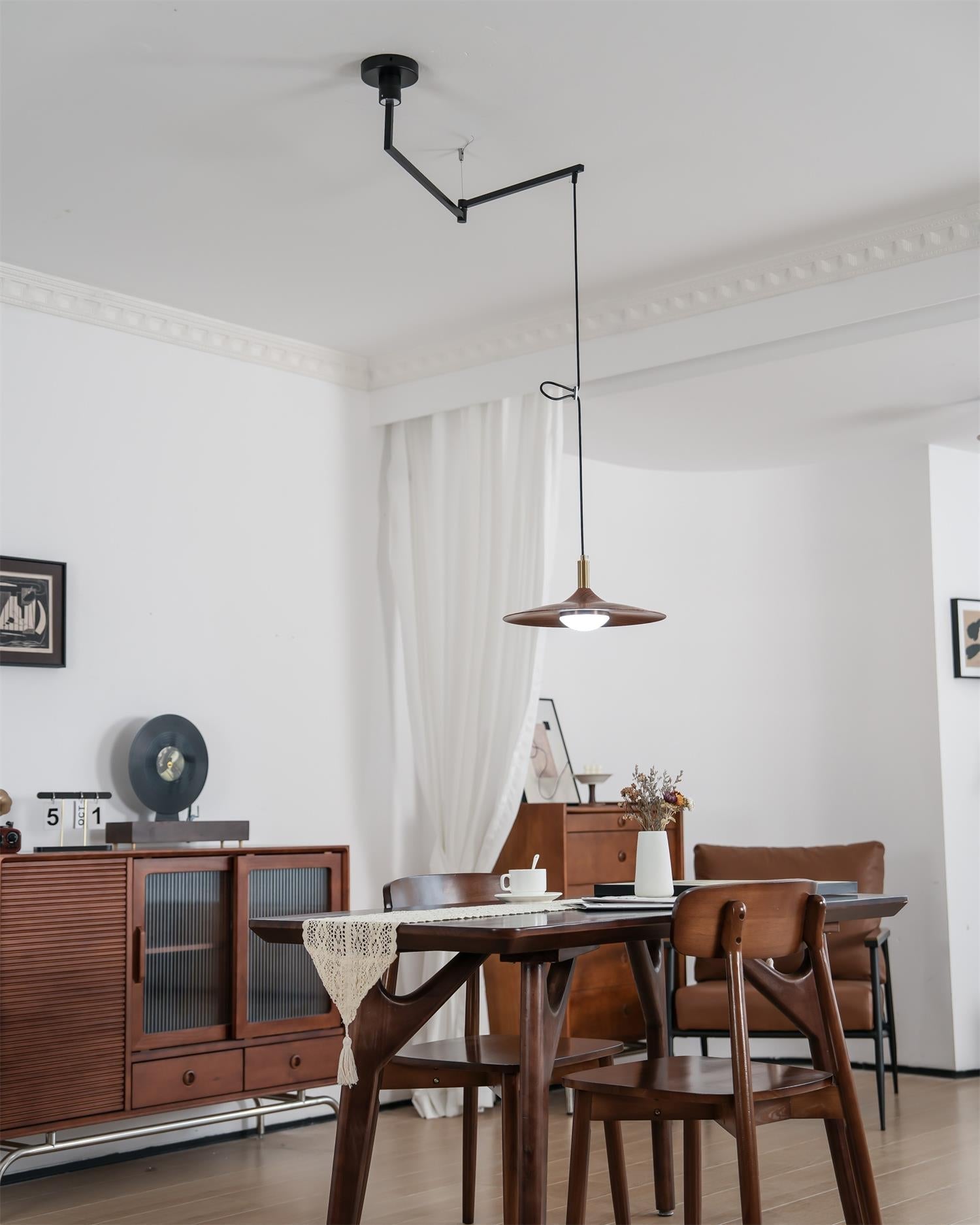 Veylo Adjustable Swing Arm Pendant Light