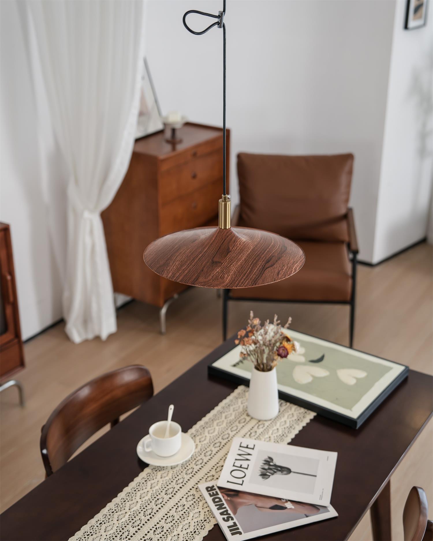 Veylo Adjustable Swing Arm Pendant Light