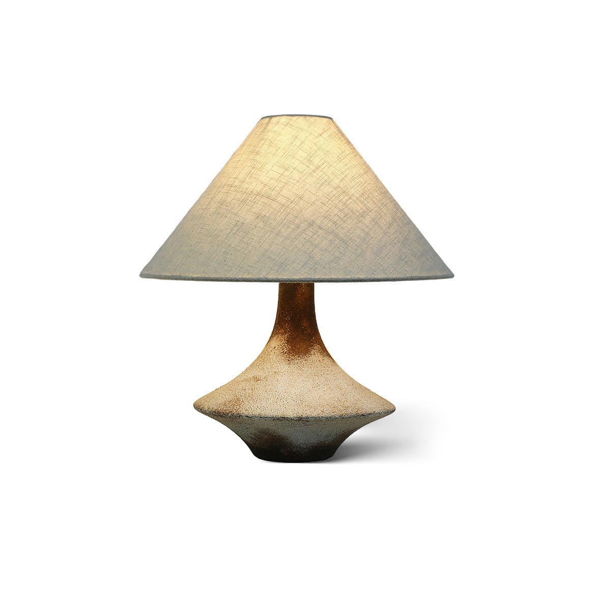 Navoer Fabric Artistic Table Lamp-Neutral Decor