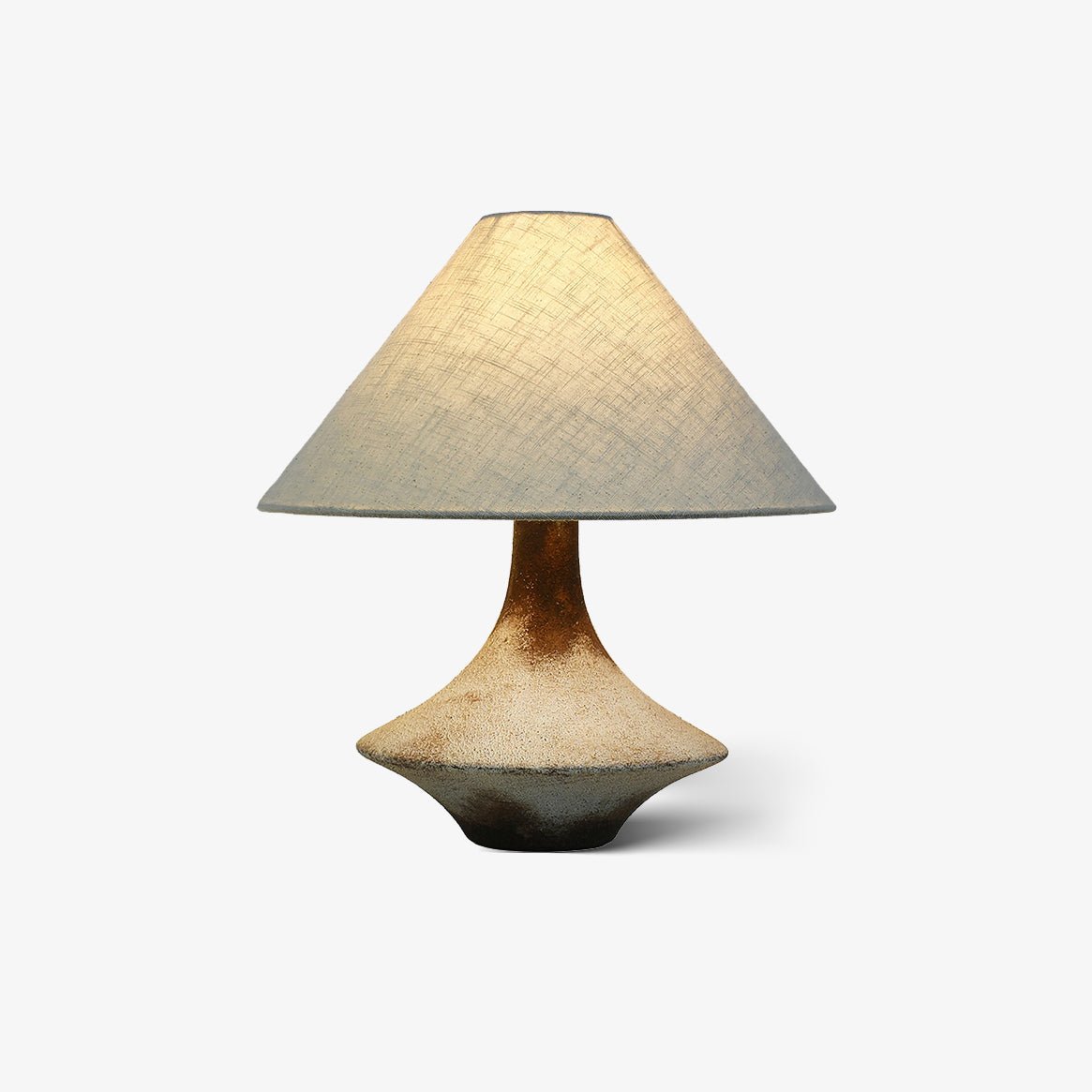 Navoer Fabric Artistic Table Lamp-Neutral Decor