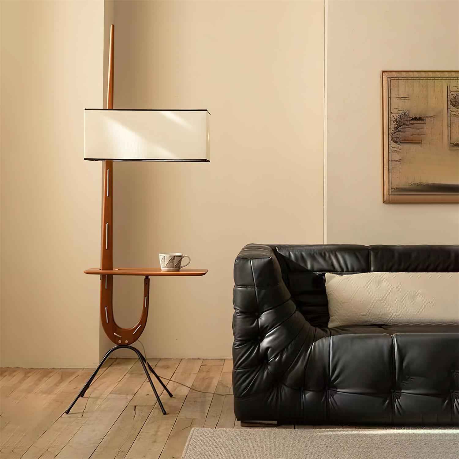Lople Wood Floor Lamp