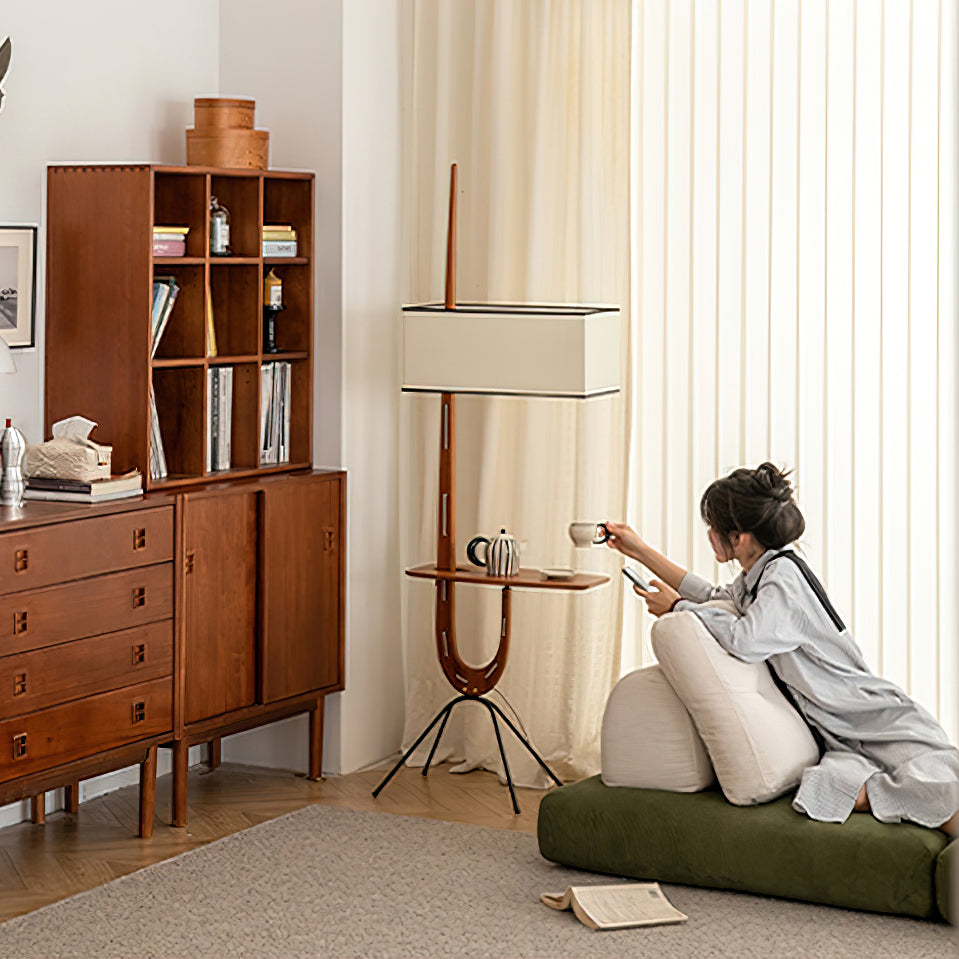 Lople Wood Floor Lamp