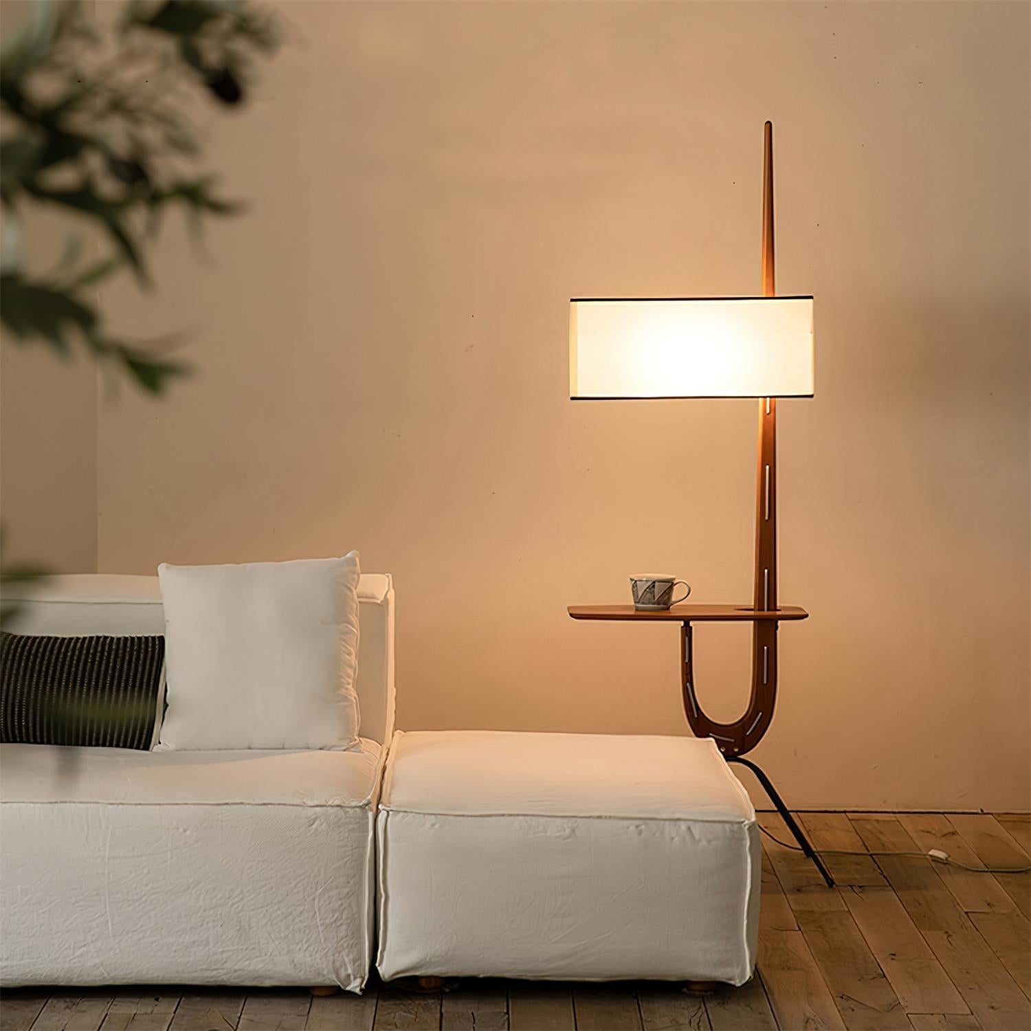 Lople Wood Floor Lamp