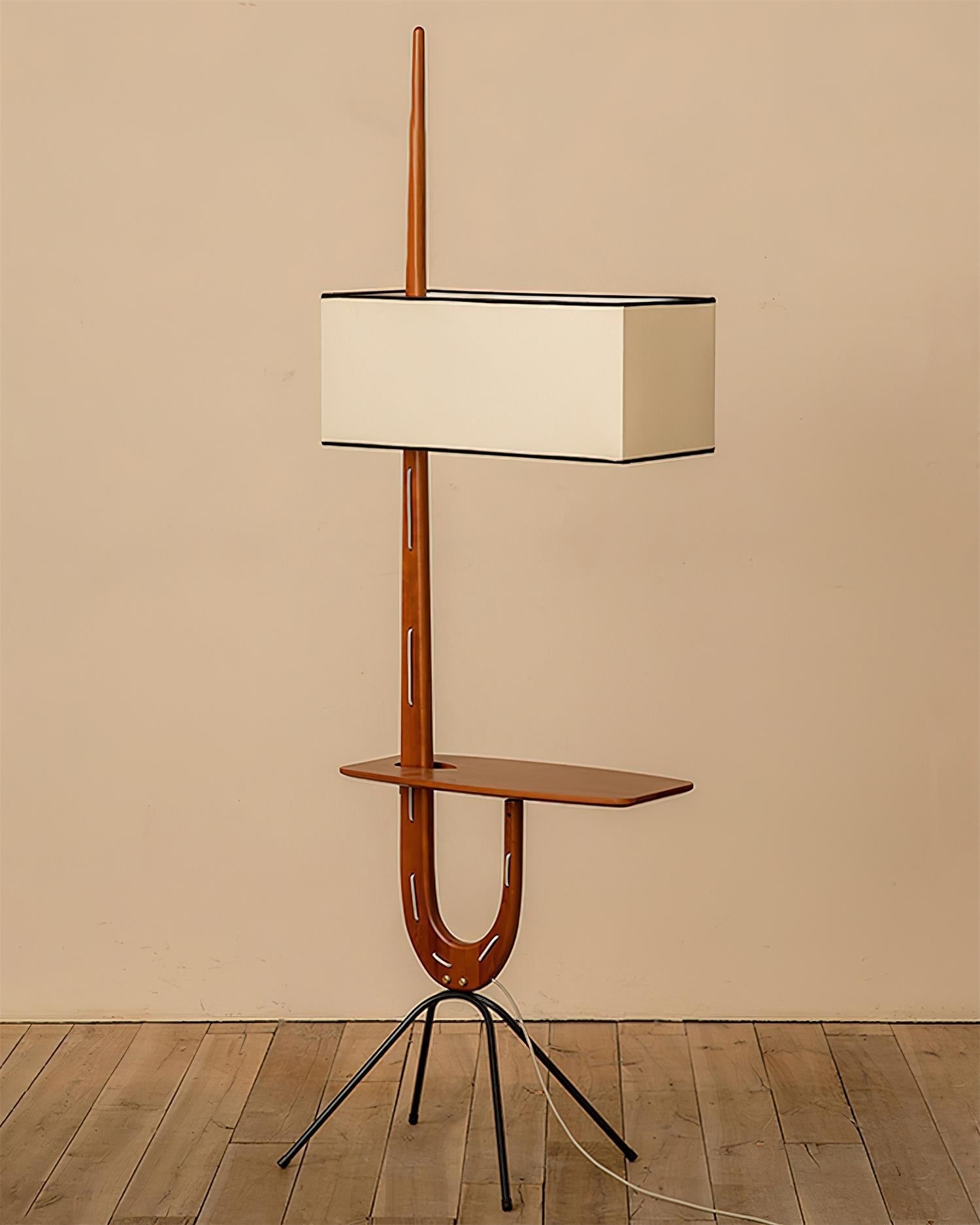 Lople Wood Floor Lamp