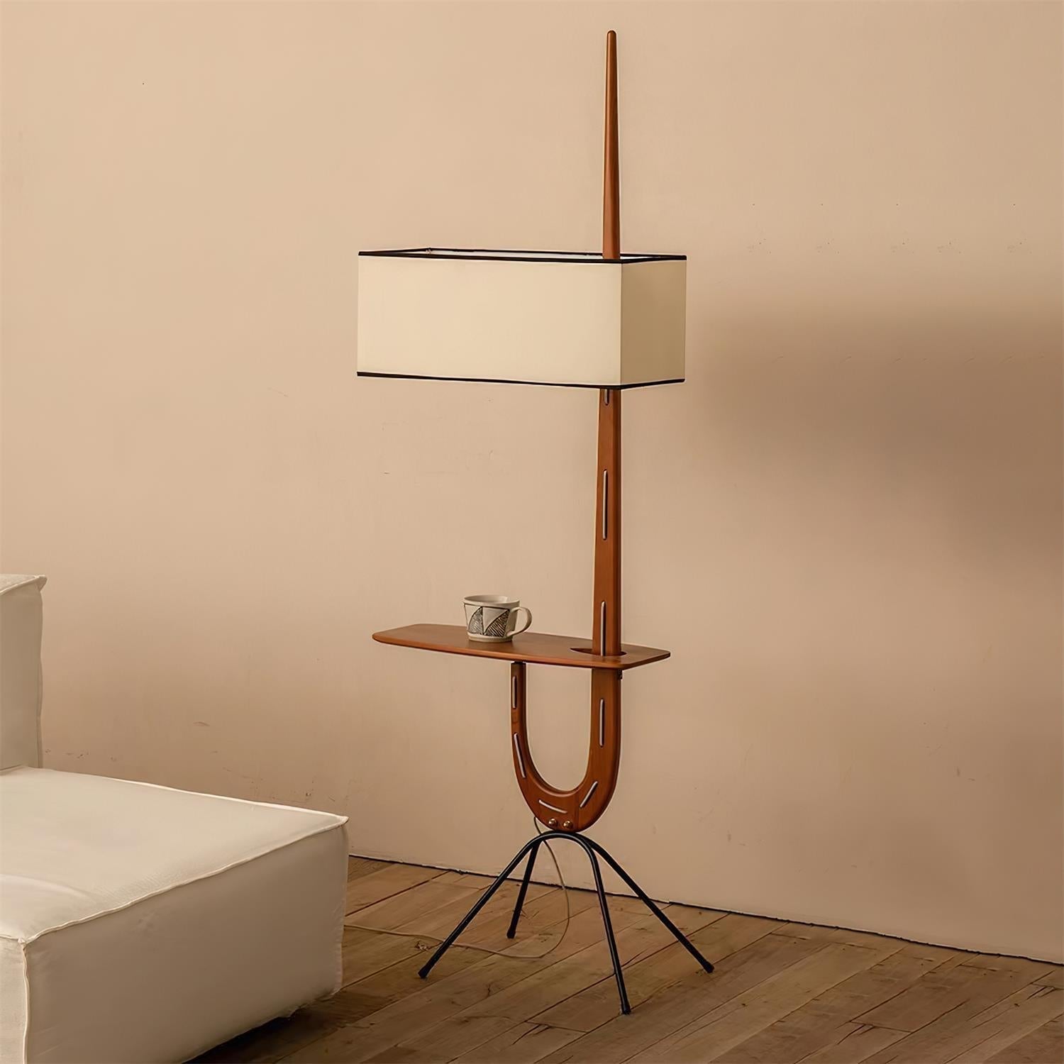 Lople Wood Floor Lamp