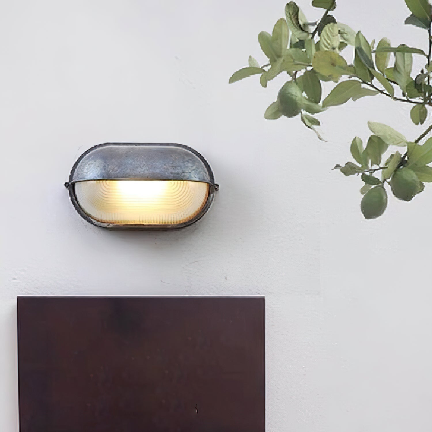 Vorn Modern Round/Ellipse Outdoor Waterproof Wall Lamp. 2 Colors - Neutral Decor