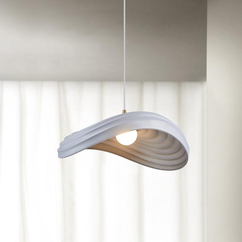 Lila Modern Resin Pendant Light-Neutral Decor