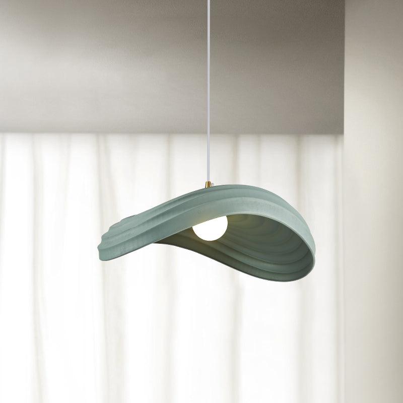 Lila Modern Resin Pendant Light-Neutral Decor