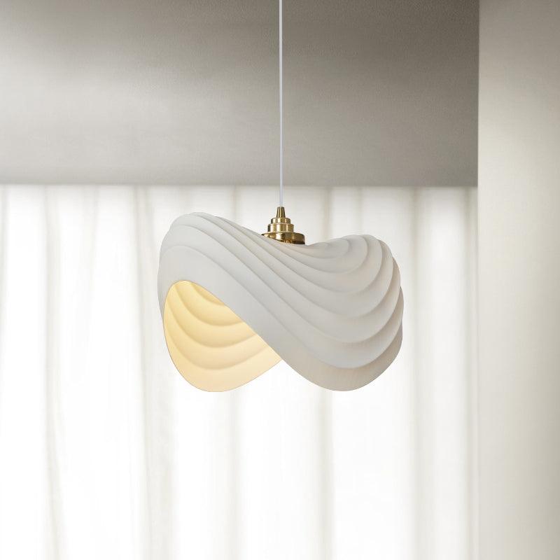Lila Modern Resin Pendant Light-Neutral Decor
