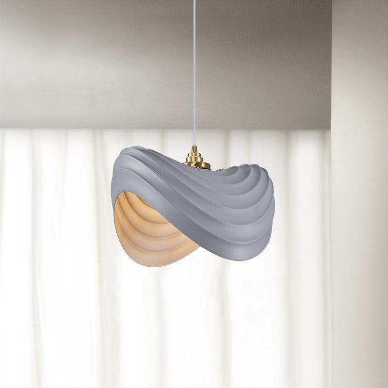 Lila Modern Resin Pendant Light-Neutral Decor