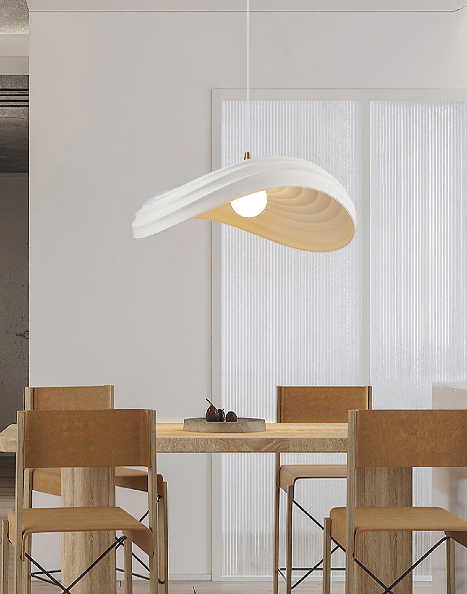Lila Modern Resin Pendant Light-Neutral Decor