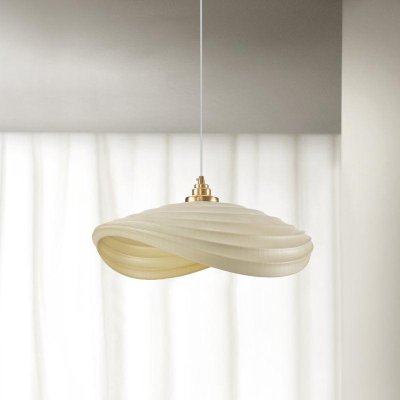 Lila Modern Resin Pendant Light-Neutral Decor