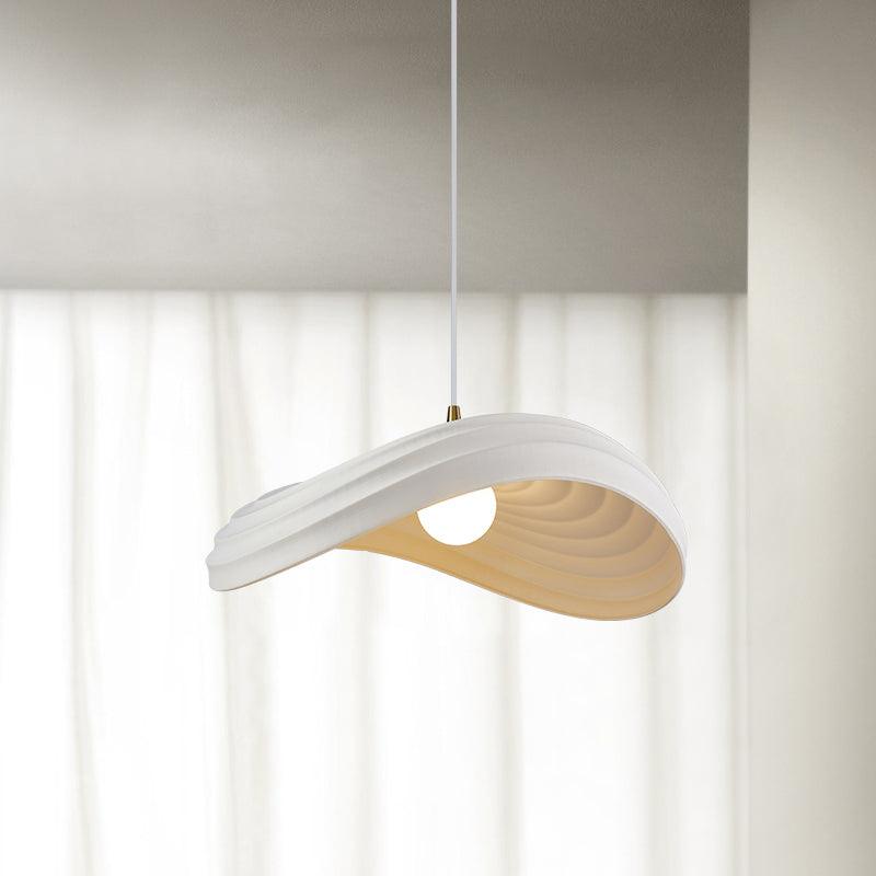Lila Modern Resin Pendant Light-Neutral Decor