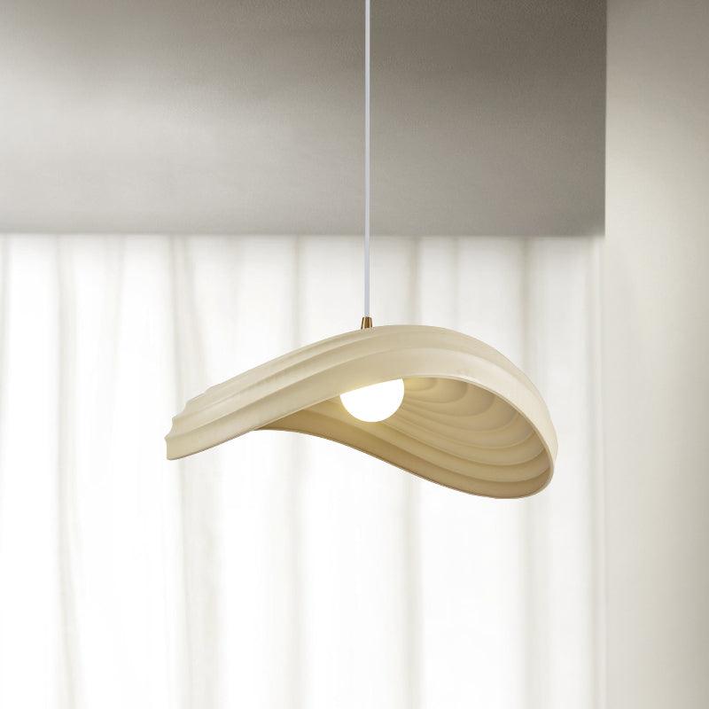 Lila Modern Resin Pendant Light-Neutral Decor