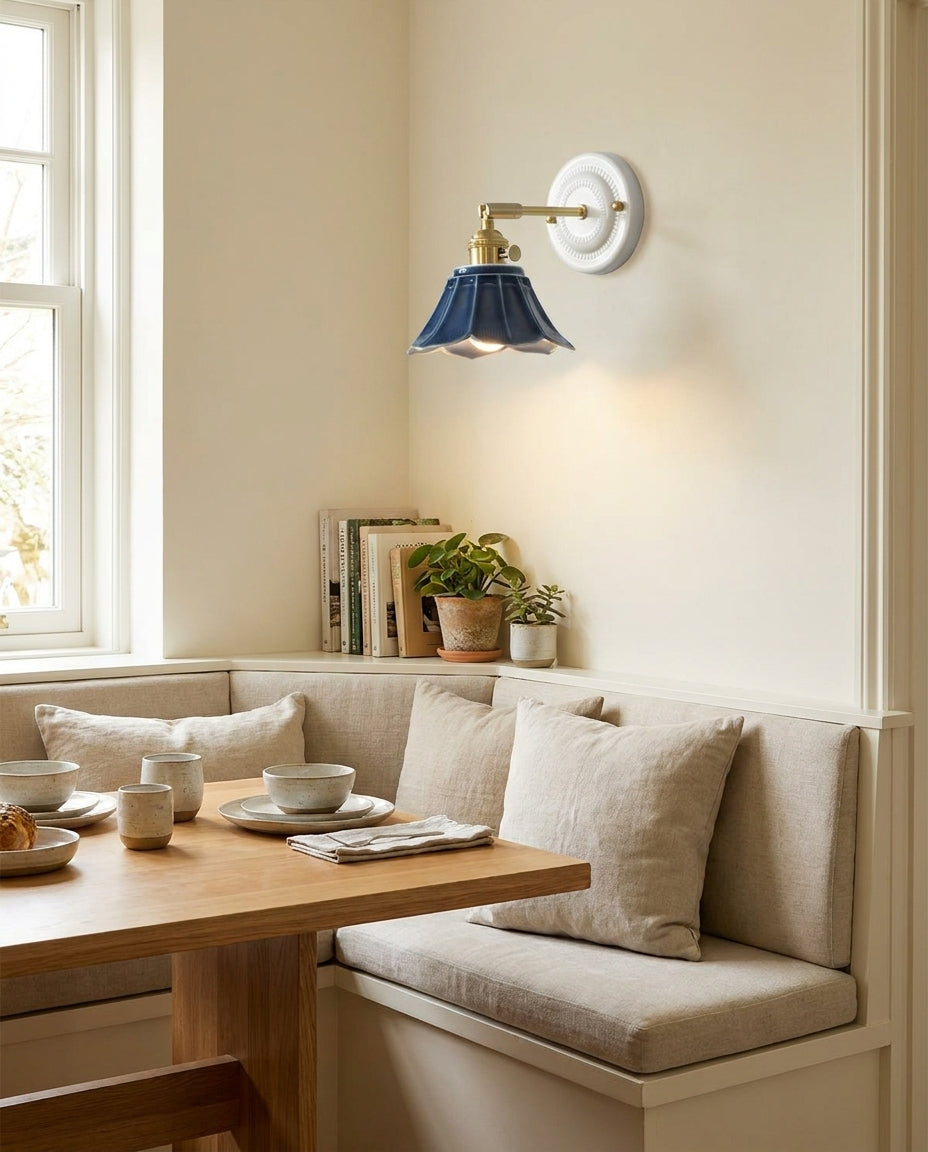 Navy Wall Sconce