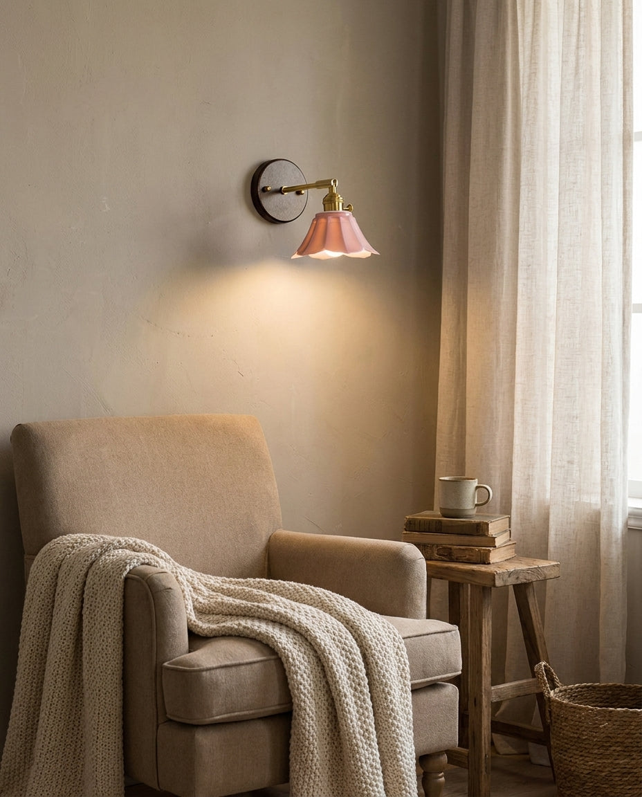 Navy Wall Sconce