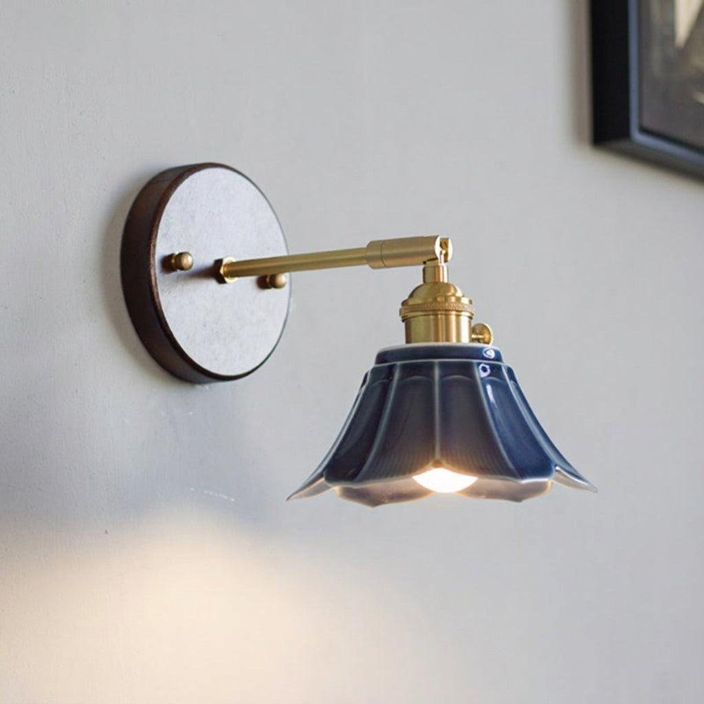 Navy Wall Sconce