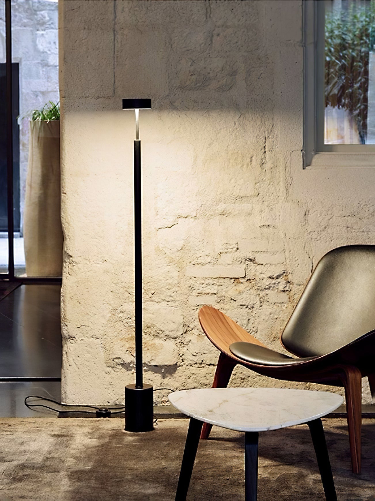 Circa Minimalist Rotatable Floor Lamp-Neutral Decor